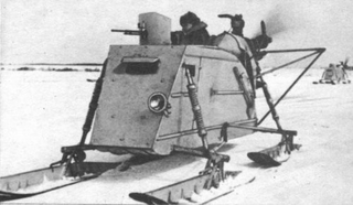 Illustration for article titled Tatra V855: Ass-Engined Nazi-Occupied Snowmobile